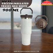 MM SS Vaccum Insulated Travel Mug White 900ml MM2077