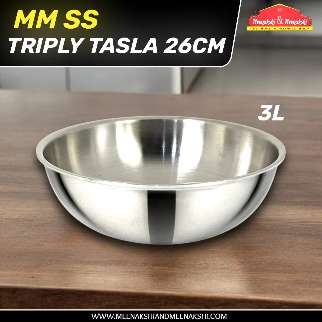 MM SS Triply Tasla 26cm 3L