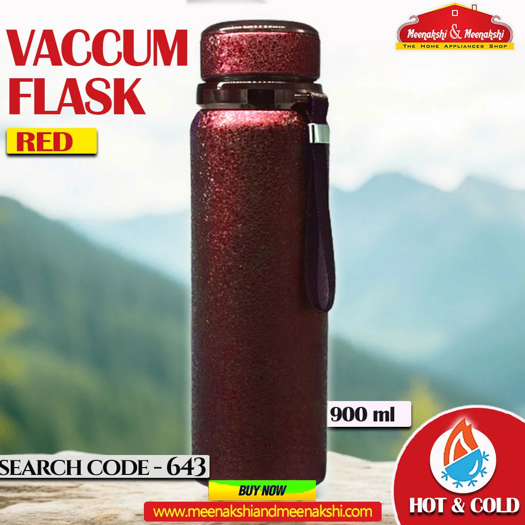 Vacuum FlasK Red 900ml MM643