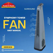 SYMPHONY TOWER FAN GREY MANUAL