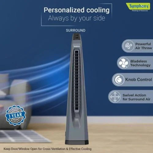 SYMPHONY TOWER FAN GREY MANUAL