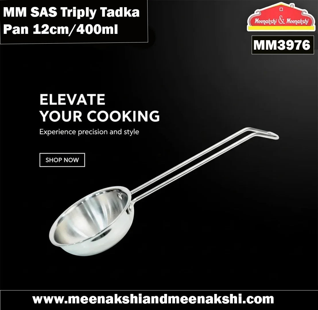 MM SAS N Triply Tadka Pan 12cm/400ml MM3976