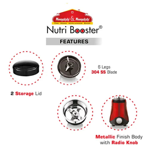 MM Nutri Booster 500W RED