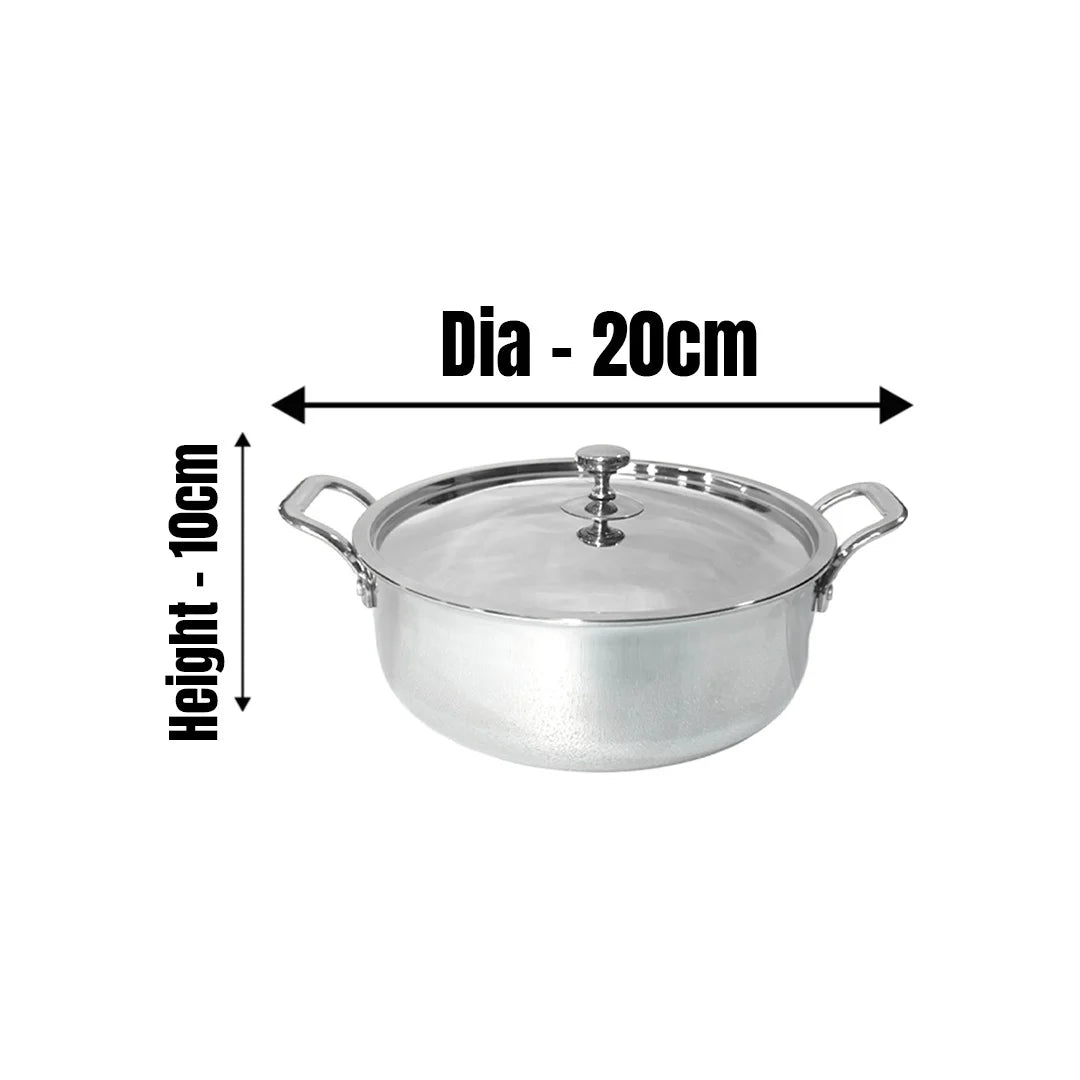 MM SS Triply Casserole 20cm/3L MM3127