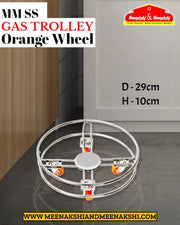 MM SS Cylinder Trolley Heavey 7mm Thickness MM1497