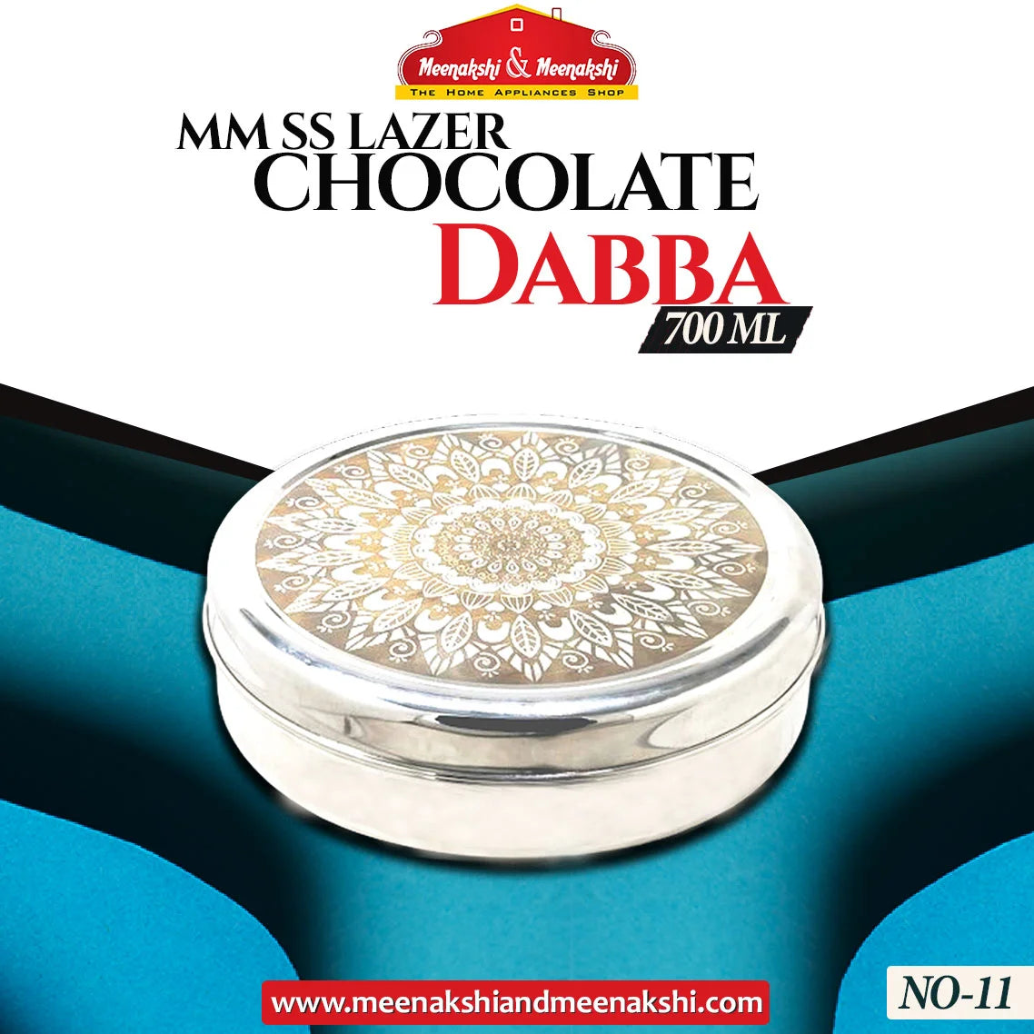 MM SS LAZER CHOCOLATE DABBA 700 ML NO 11