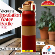 Vacuum Insulation Bottle Red 680 ml MM660