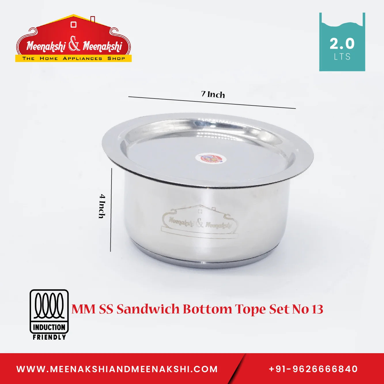 MM SS Sandwich Bottom 10 Piece Tope Set