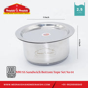 MM SS Sandwich Bottom 10 Piece Tope Set