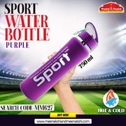 Sports Water Bottle Purple750 ml MM628