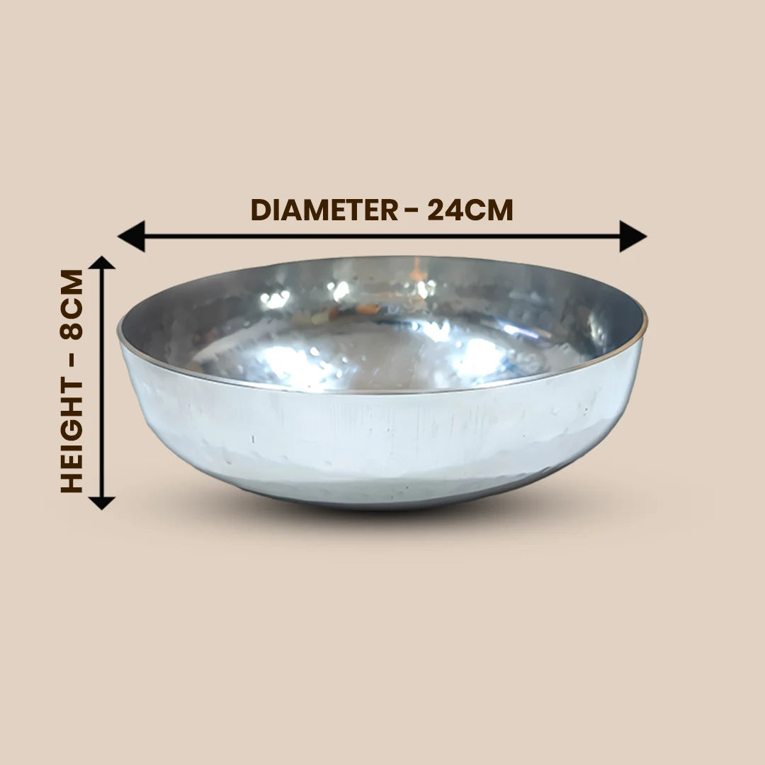 MM SS 16 Guage Hammered TASLA 3L MM2896