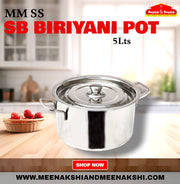 MM SS SB BIRIYANI POT 5LTS TPP10