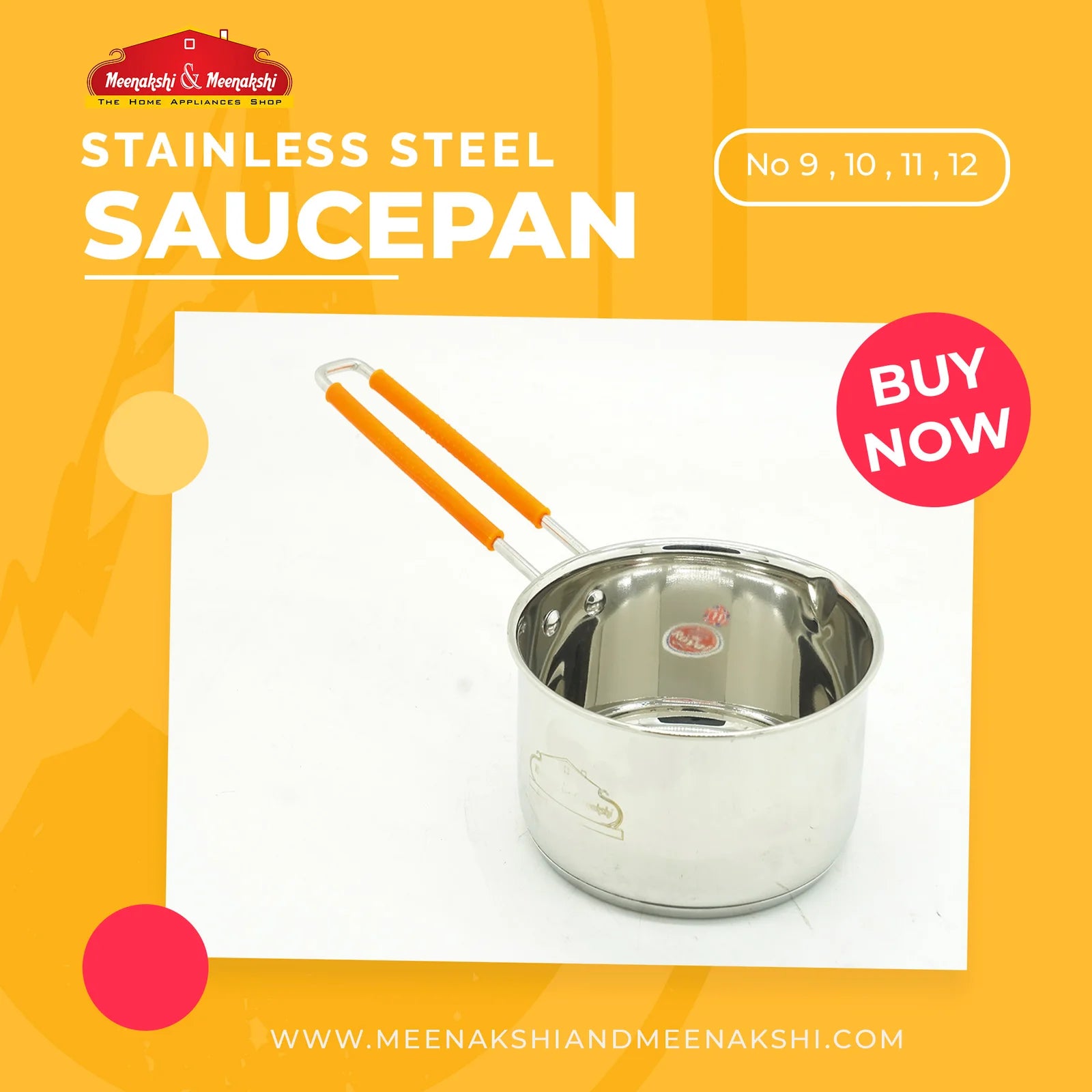 MM SS Sandwich Bottom Sauce Pan 9 to 12