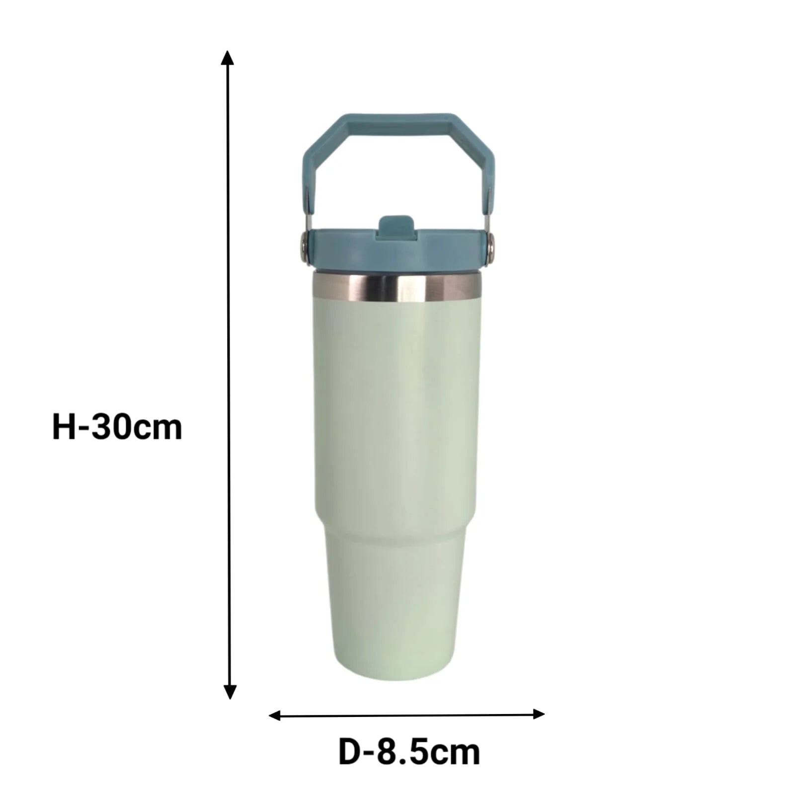 MM SS Vaccum Insulated Travel Mug Green 900ml MM2079