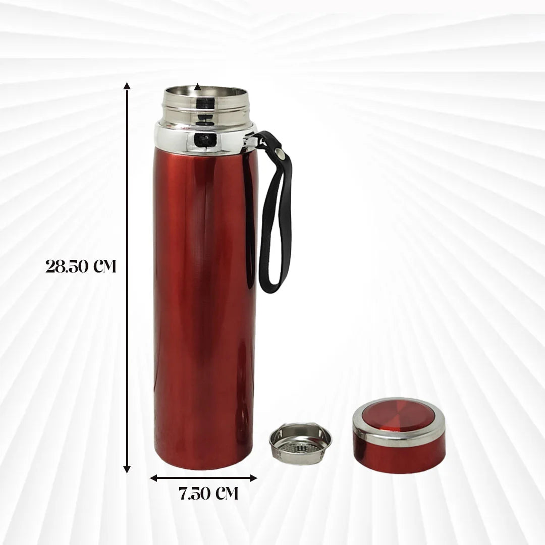 Insulated Vacuum Flask 900 ml Marron MM726