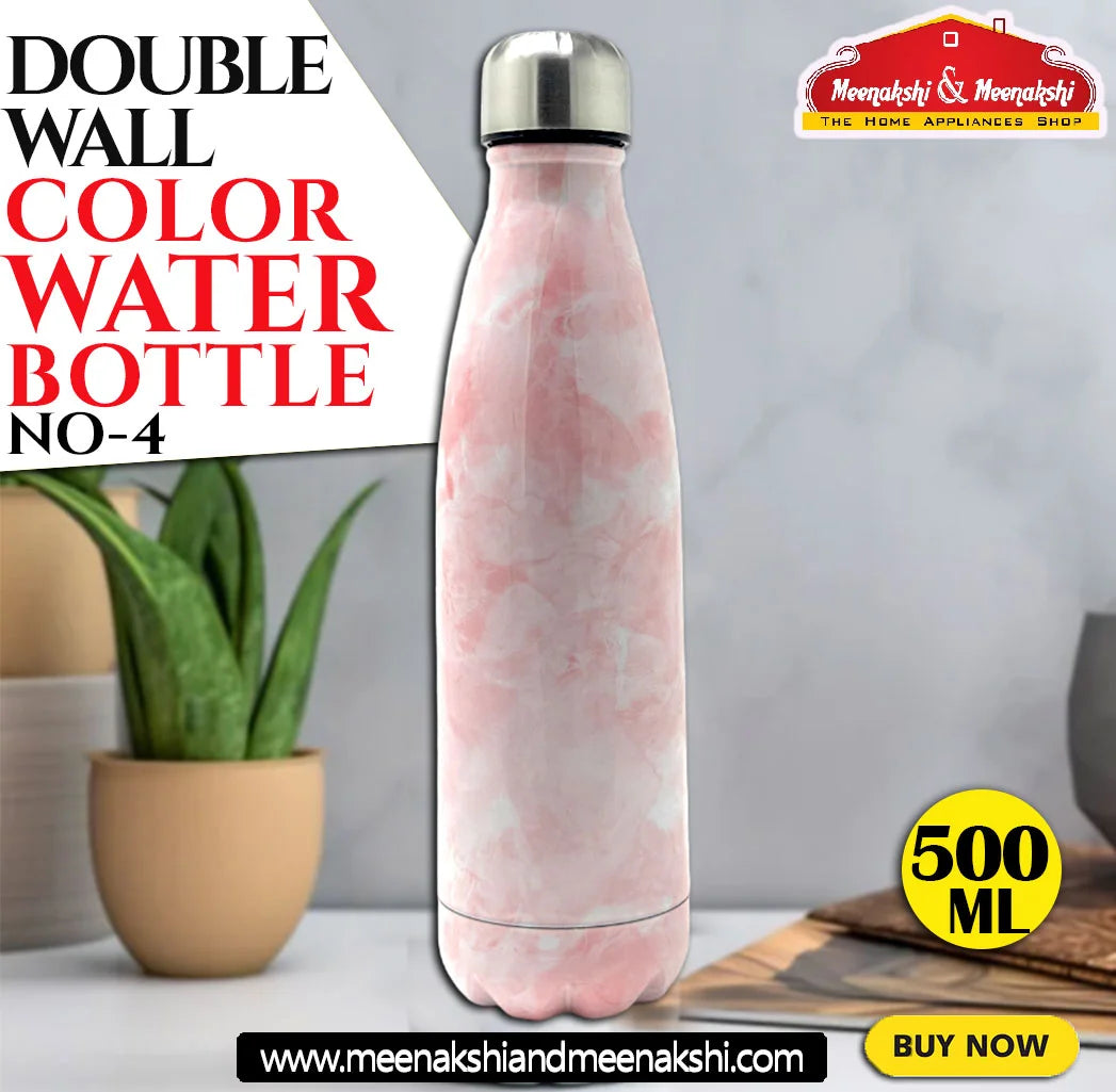 DOUBLE WALL COLOR WATER BOTTLE NO-4 500 ml MM1032