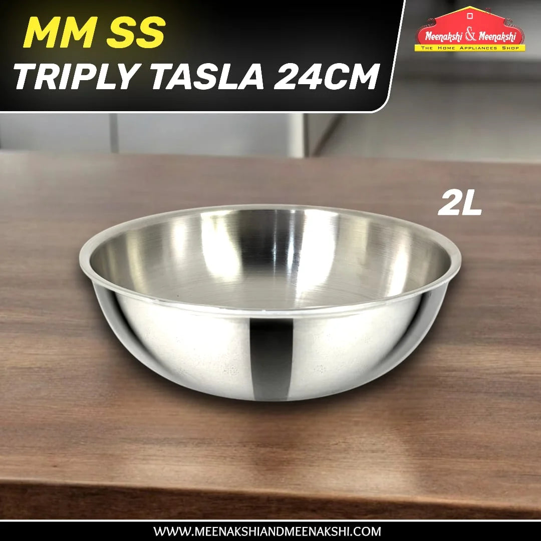 MM SS Triply Tasla 24cm 2L