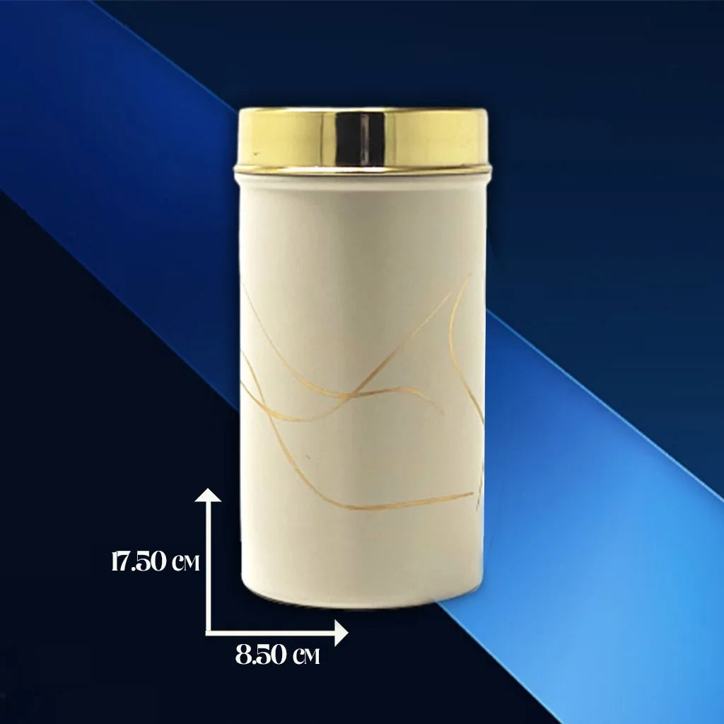 MM SS BAMBOO CANISTER WITH SPOON SANDAL 900ML MM1197