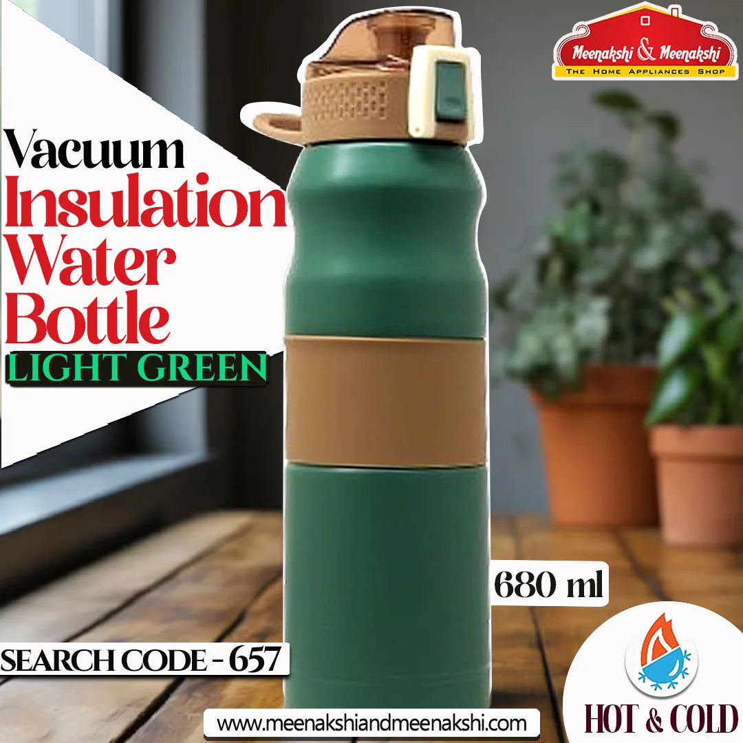 Vacuum Insulation Bottle Light Green 680 ml MM657