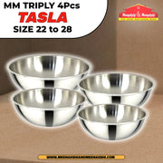 MM Triply 4Pcs Tasla Size 22 to 28 MM2565