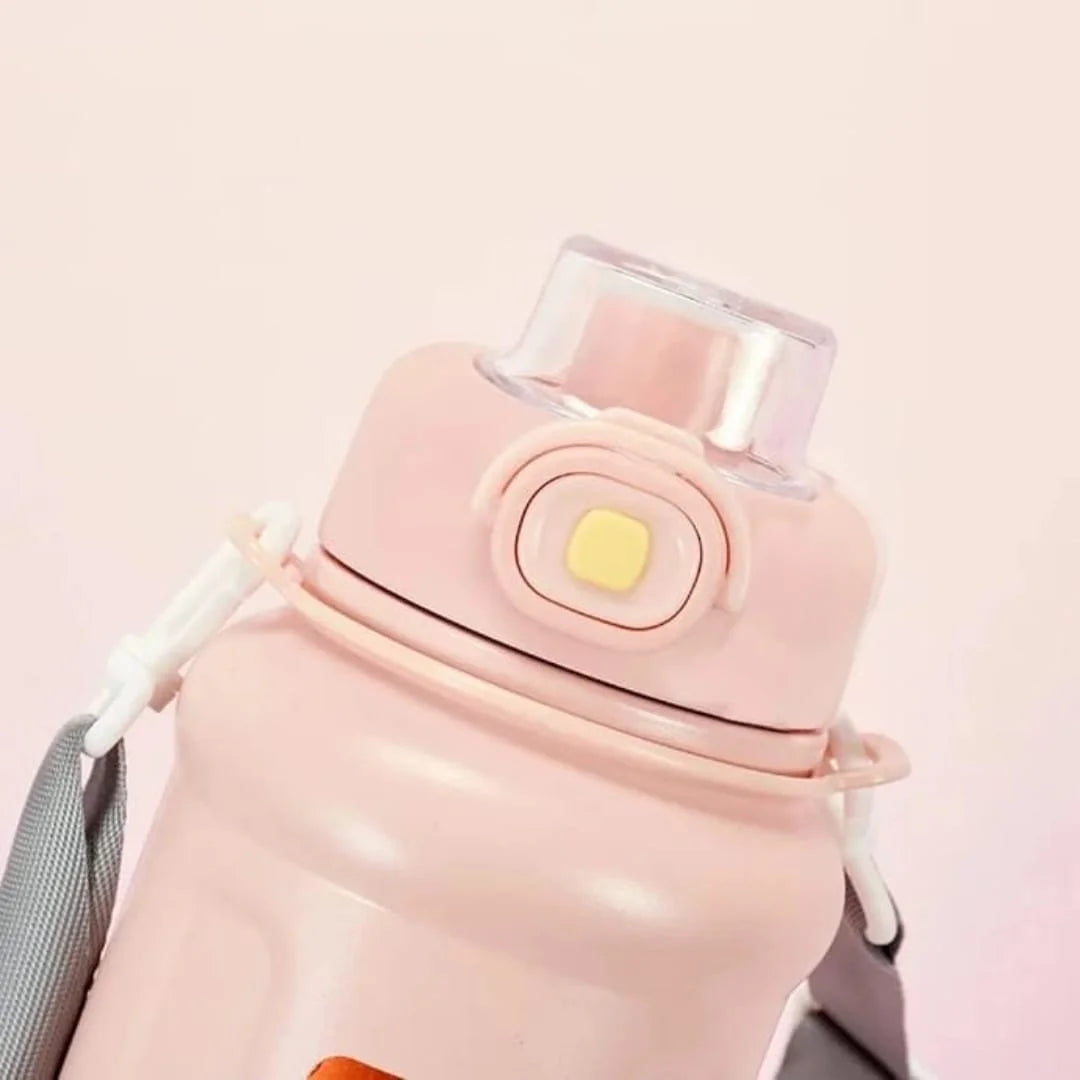 SS Double Wall Vacuum Insulated Water Bottle Hippie Blue MM1418