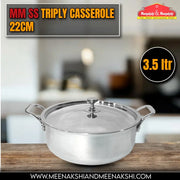 MM SS Triply Casserole 22cm/3.5L MM3128