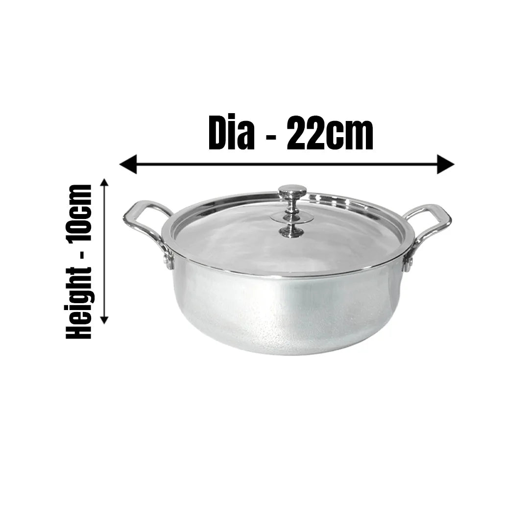 MM SS Triply Casserole 22cm/3.5L MM3128