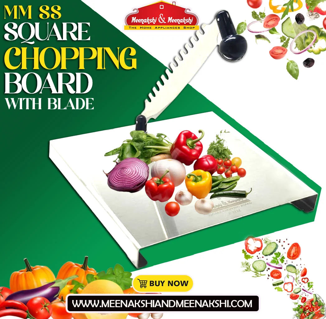 MM SS Square Chopping Board with Blade MM1052