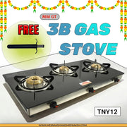 MM GT 3 Burner Gas Stove TNY12