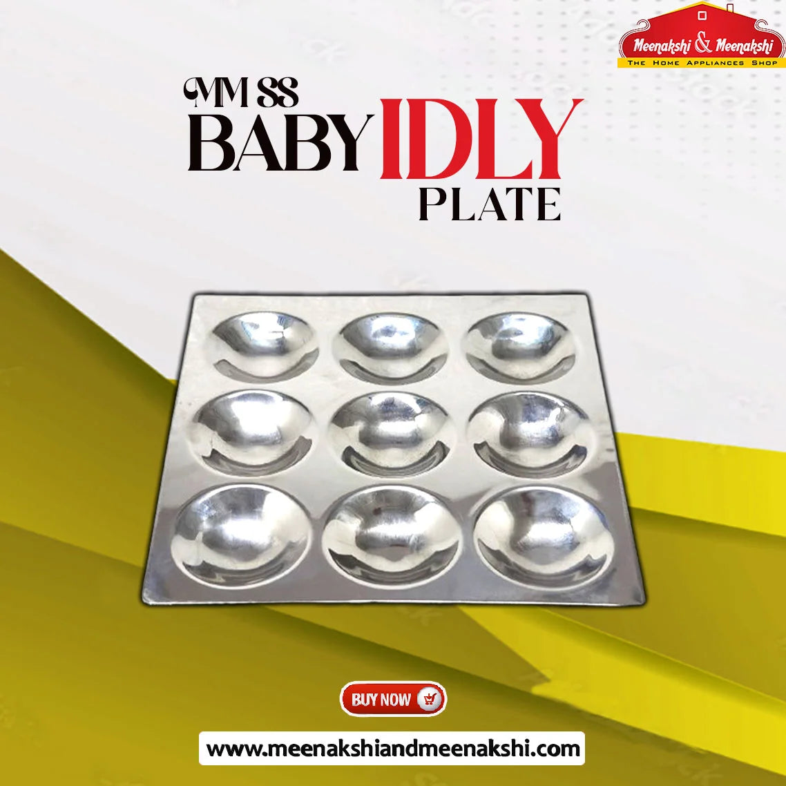 MM SS BABY IDLY PLATE MM452