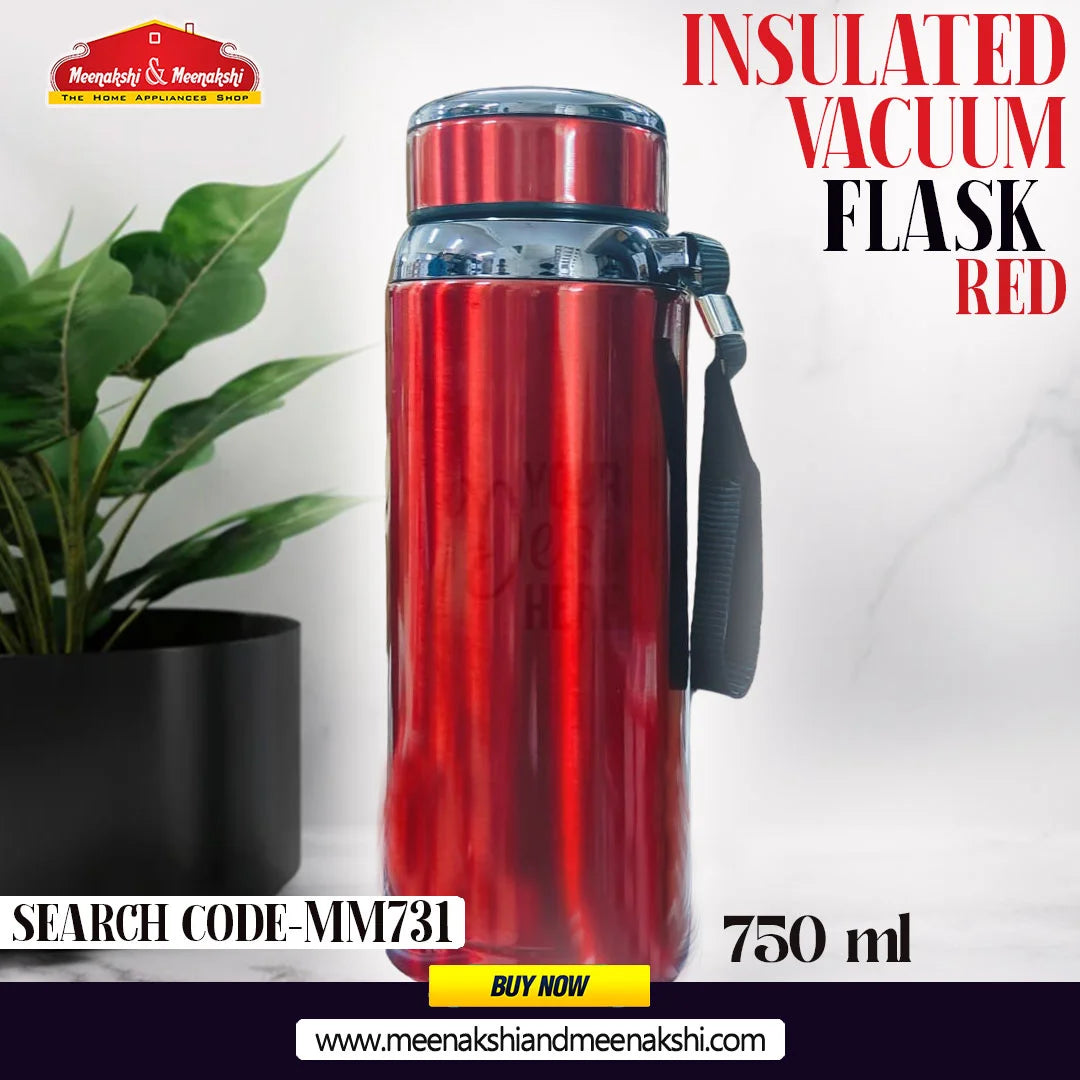 Insulated Vacuum Flask 750 ml Red MM731