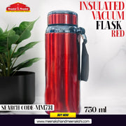 Insulated Vacuum Flask 750 ml Red MM731
