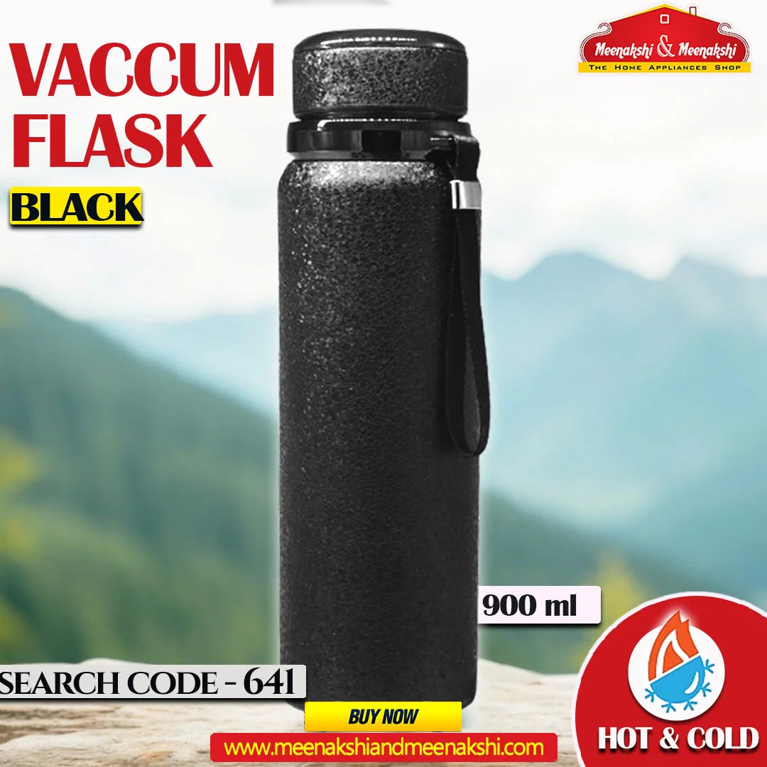 Vacuum Flask Black 900ml MM641