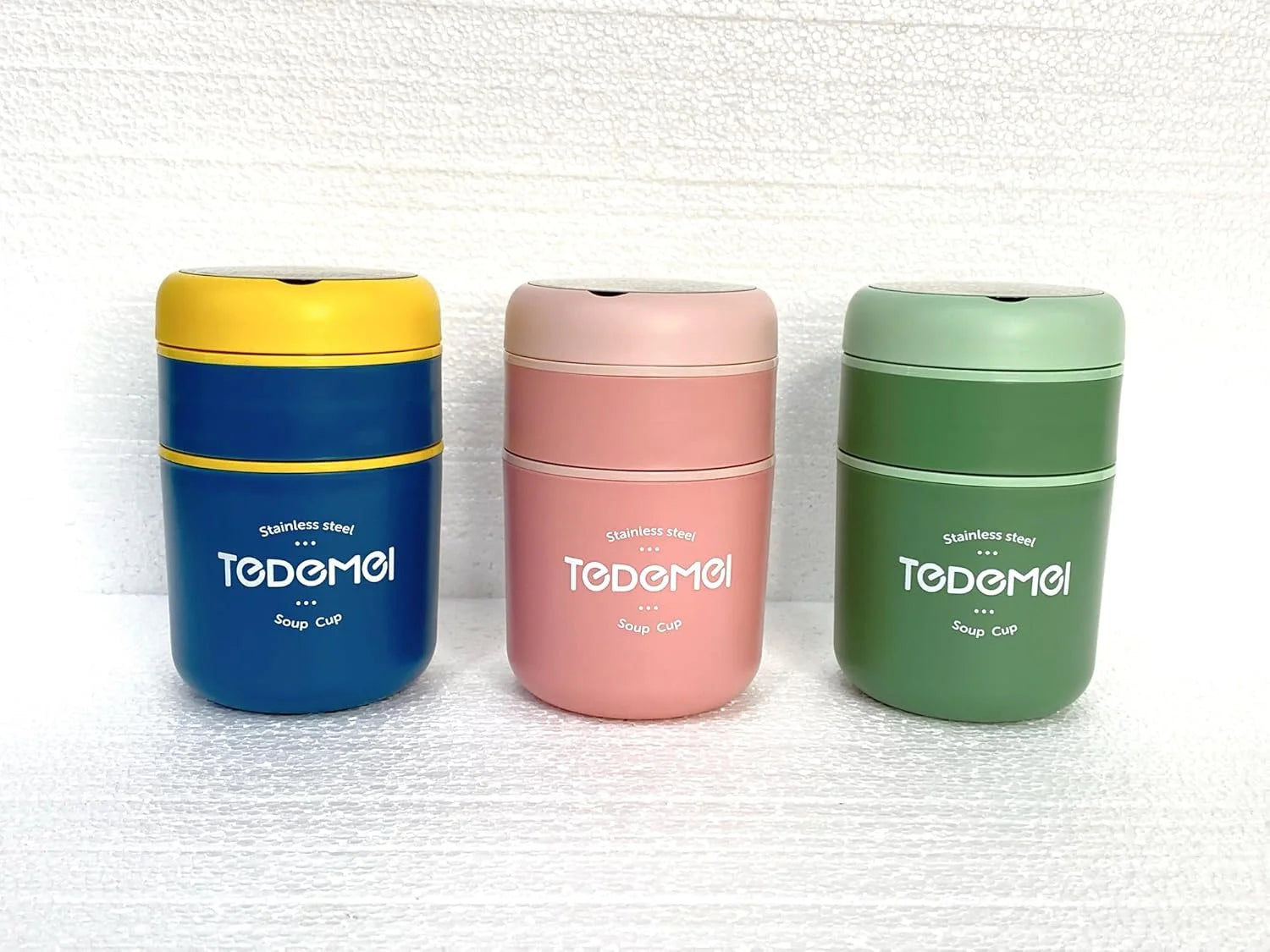 Tedemel 2 layer Soup Cup Pink MM2667