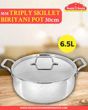 MM Triply Skillet Briyani Pot 30cm MM2314