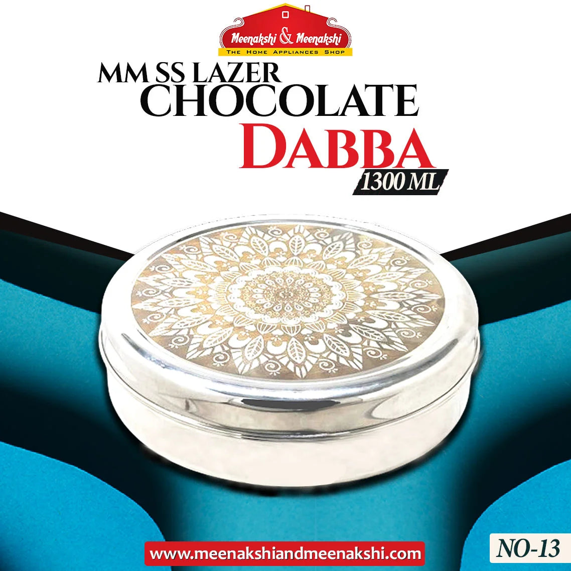 MM SS LAZER CHOCOLATE DABBA 1300 ML NO 13