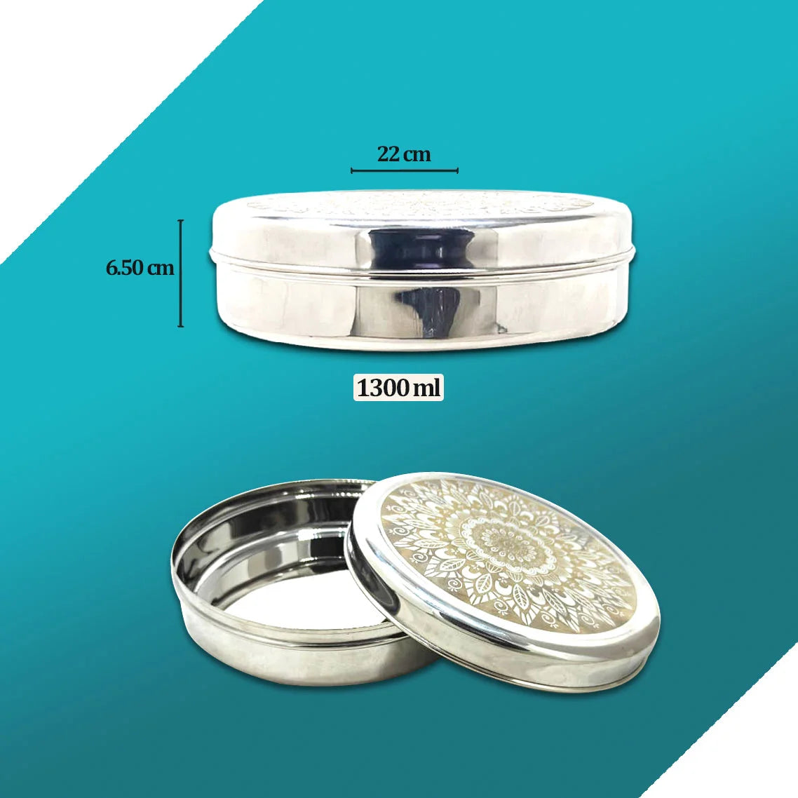 MM SS LAZER CHOCOLATE DABBA 1300 ML NO 13