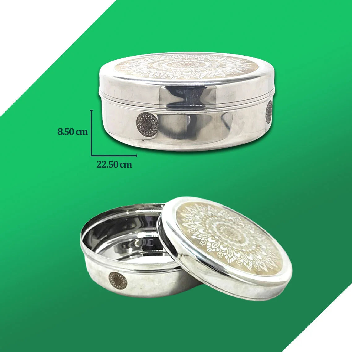 MM SS LAZER CHAPATI DABBA 1500 ML NO-12