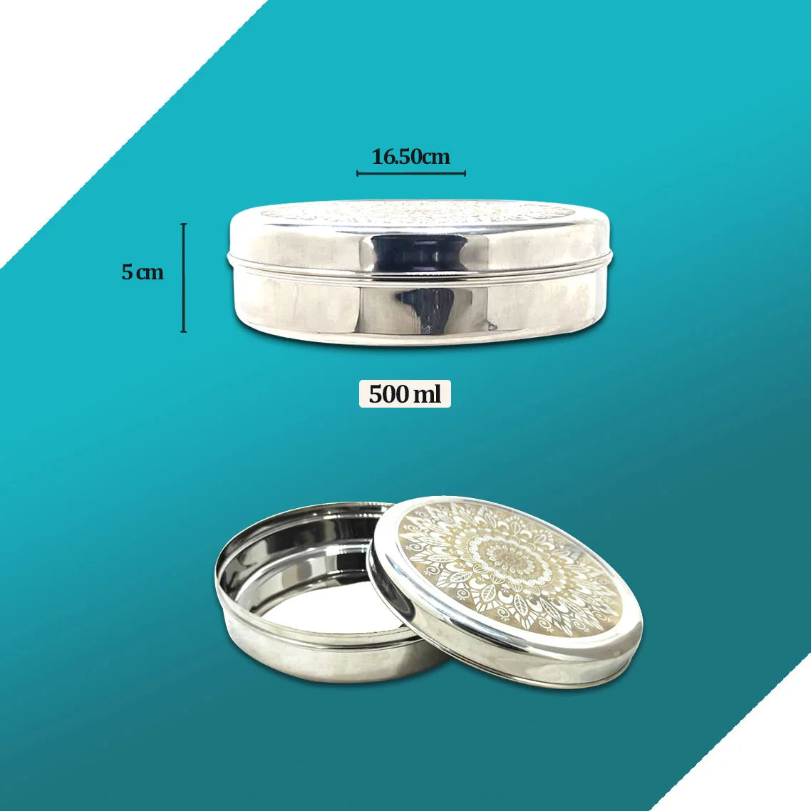 MM SS LAZER CHOCOLATE DABBA 500 ML NO 10