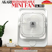 AKARI AK 804 Rechargeable Mini Fan