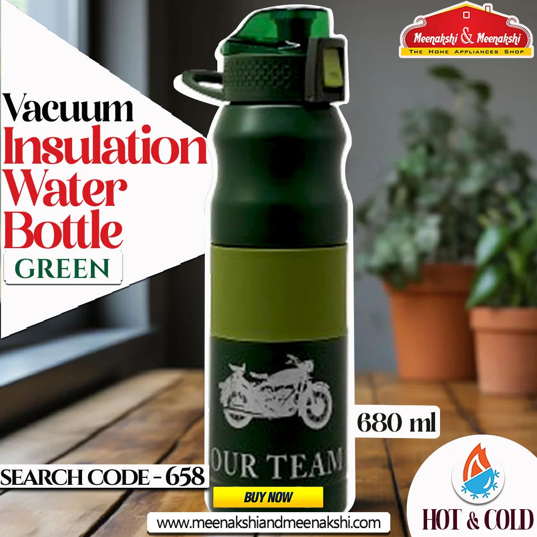 Vacuum Insulation Bottle Green 680 ml MM658