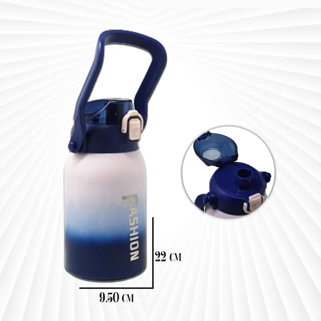 Fashion water Bottle 800ml BLUE & PINK MM624