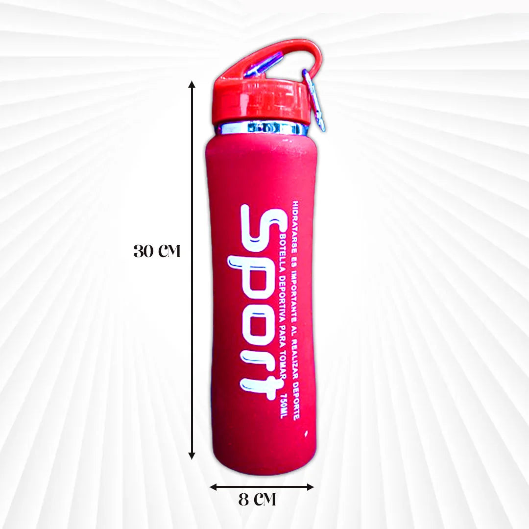 Sports Water Bottle Red750 ml MM627