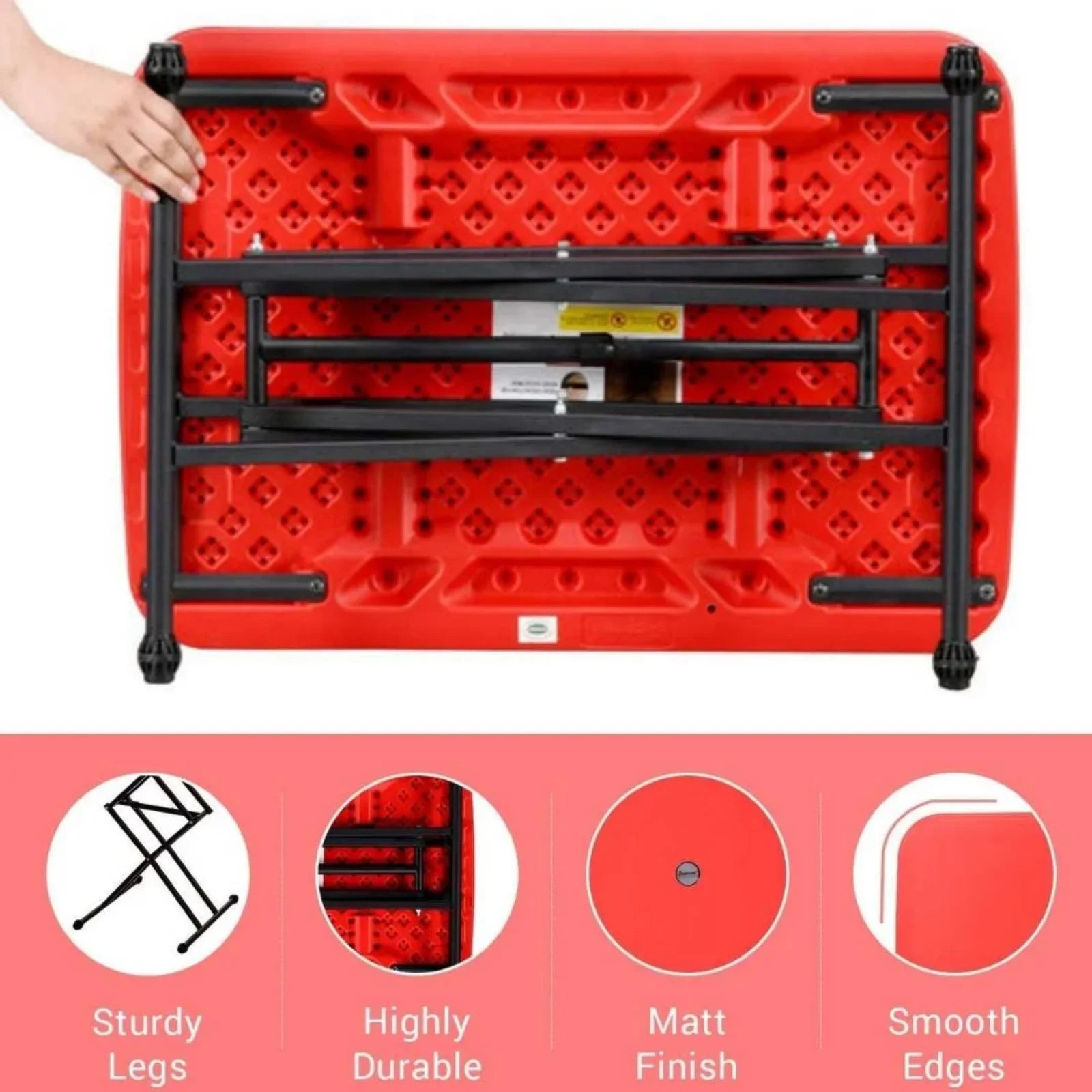 MM Scissor Table Green