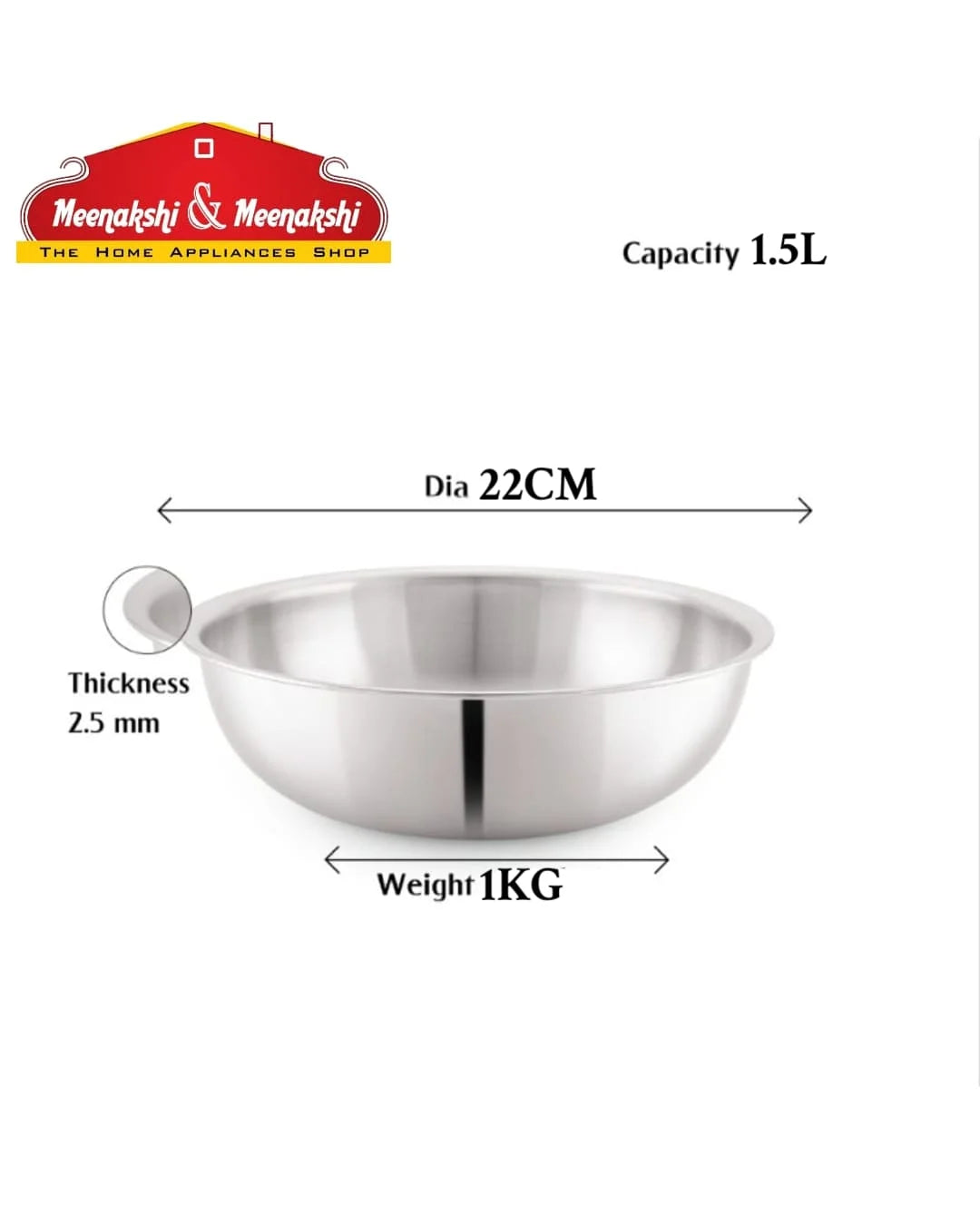 MM SS Triply Tasla 28cm 3.5L