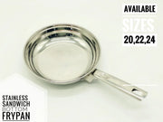 SS Sandwich Bottom Fry Pan