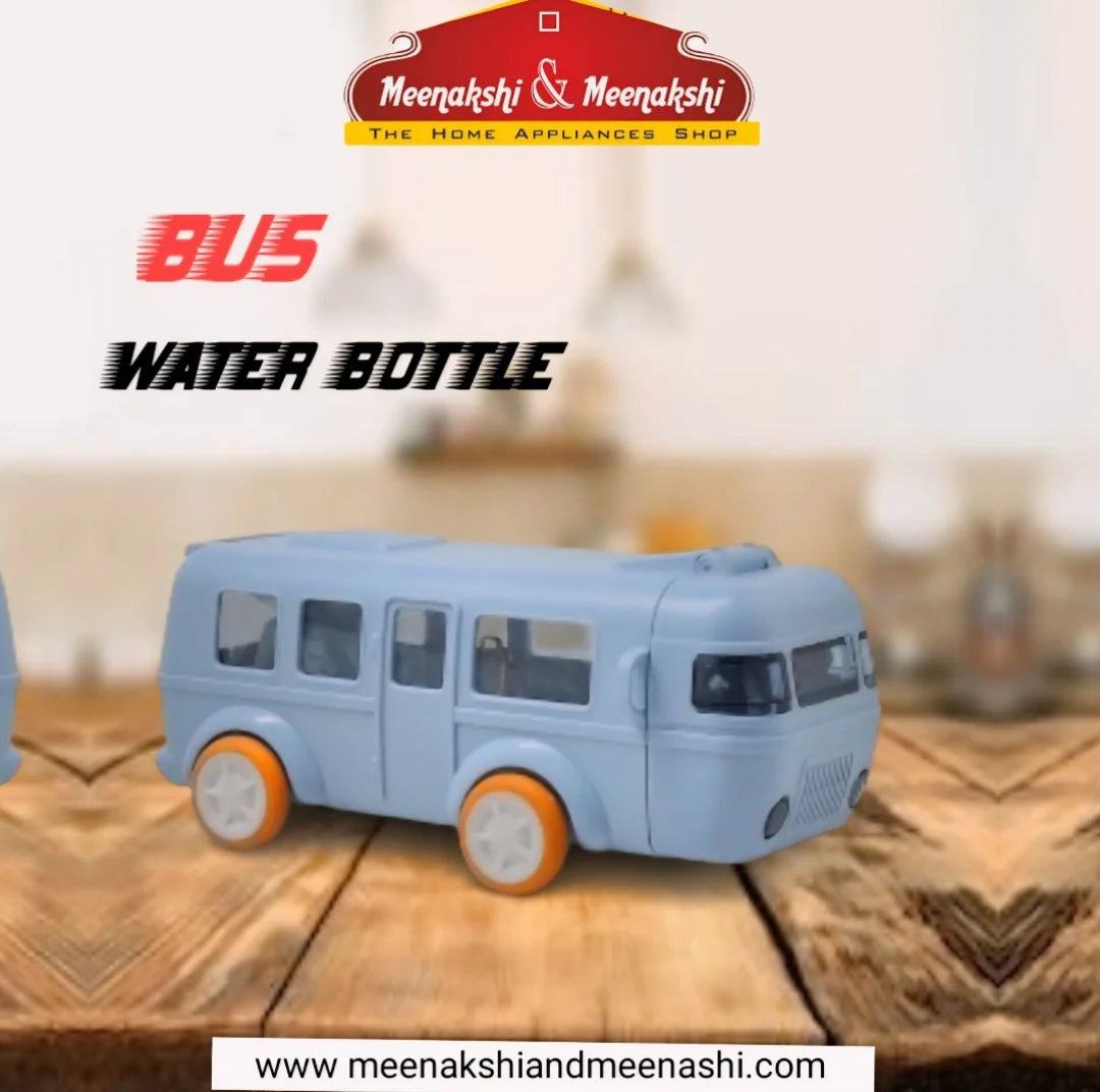 BUS WATER BOTTLE BLUE