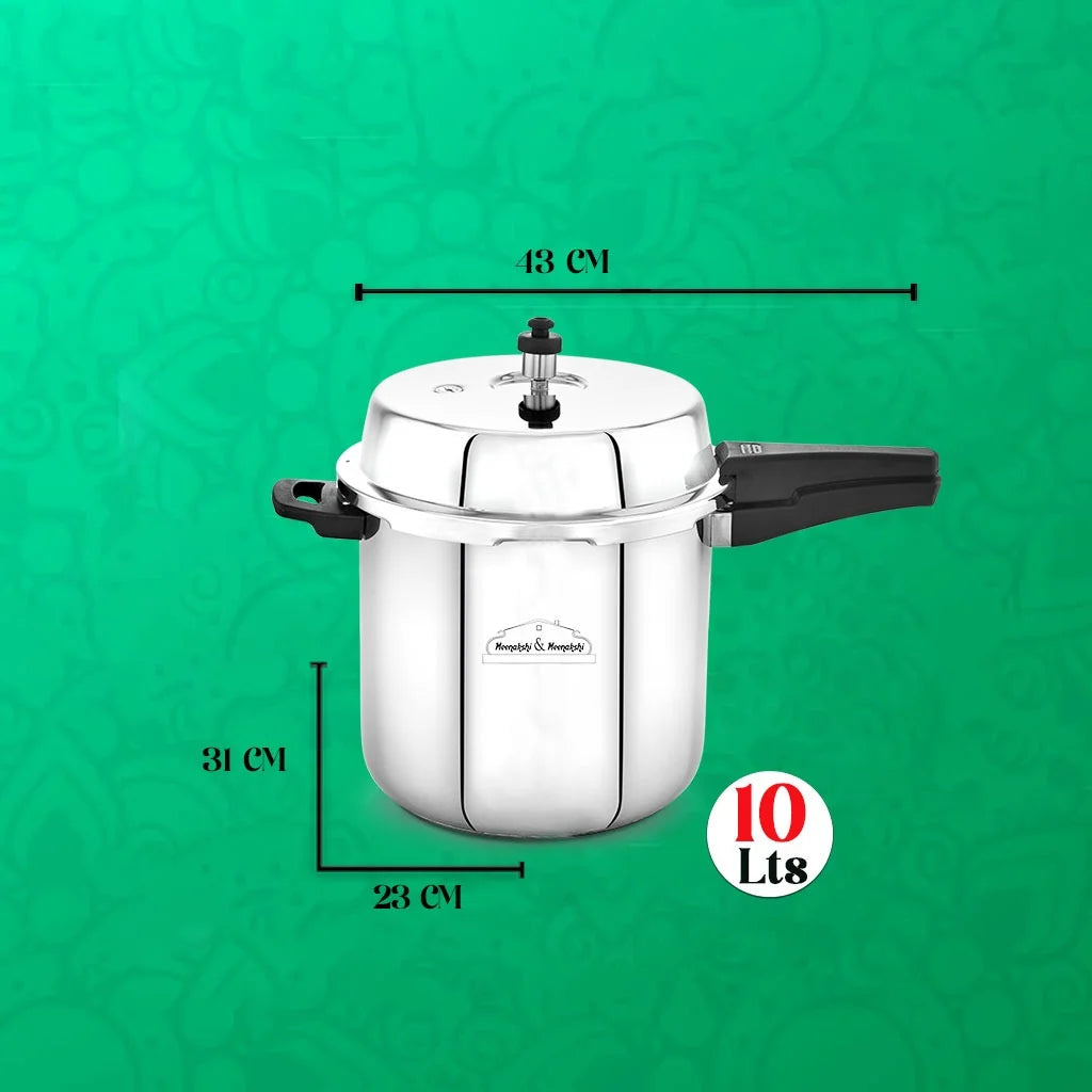 MM SB Pressure Cooker 10L + MM SS 13Pcs Multi Idly Stand Combo