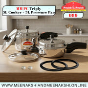MM PC Triply 5L Cooker + 3L Pressure Pan 089