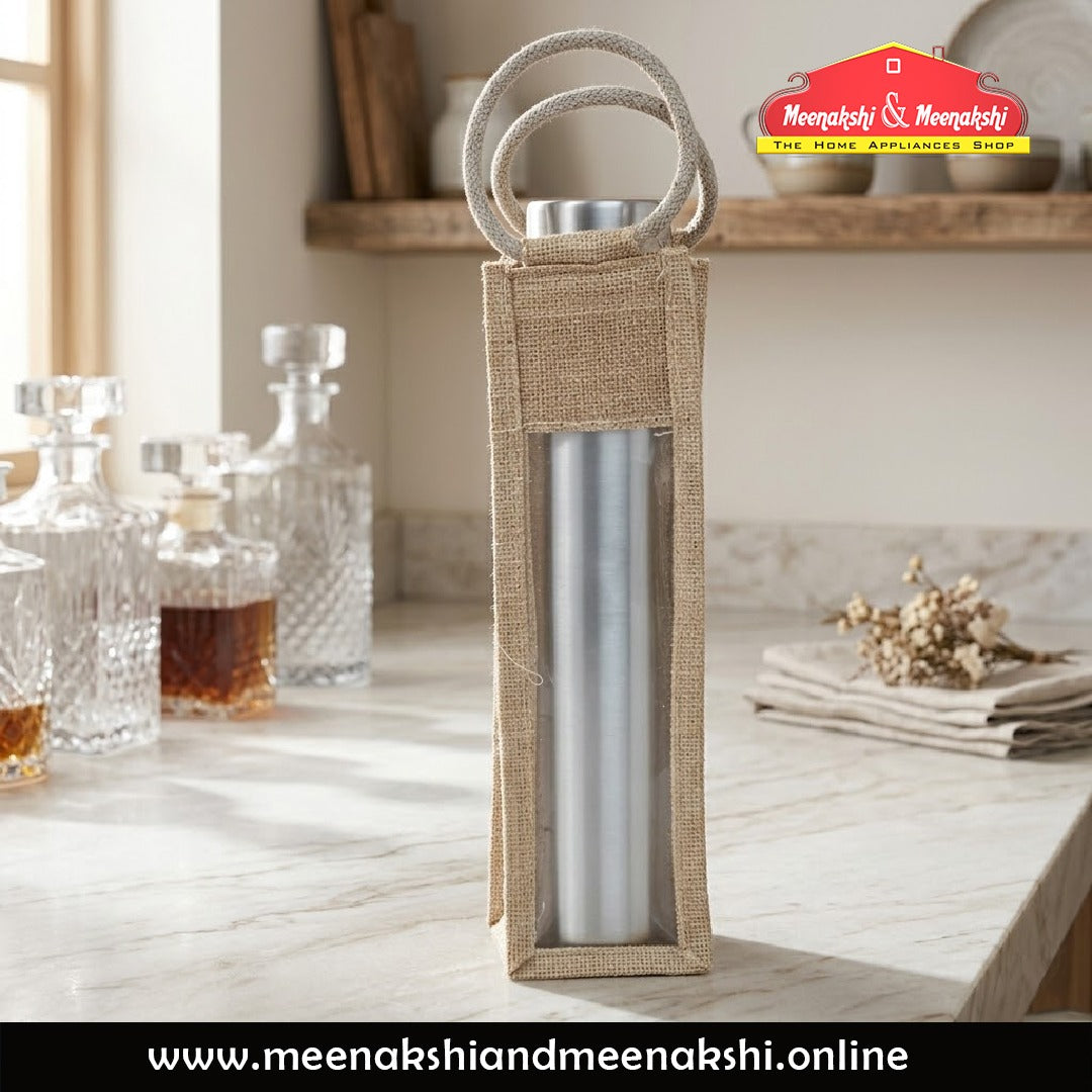 MM SS Water Bottle Glory 1000ml With Jute Bag 153